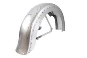 Harley Davidson Flathead UL ULH Knucklehead Panhead Rigid Rear Fender Assembled - Picture 1 of 4
