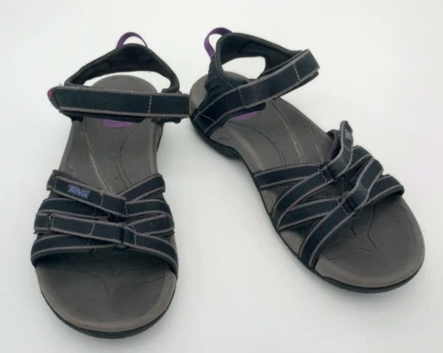 Sandalias de senderismo Teva Tirra 4266 para mujer EE. UU. 8 púrpura impermeables con correa ajustable Foto 1 de 4