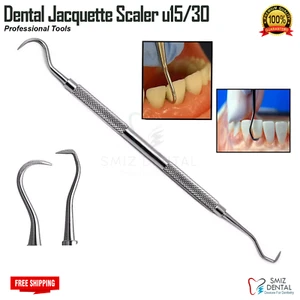 Jaquette Scaler u15/30 Anterior Tarter Remover Dental Periodontal Instrument - Picture 1 of 4