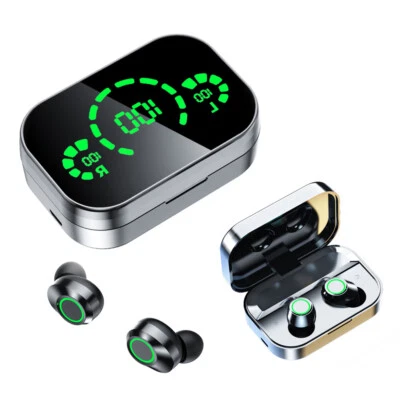 Bluetooth Wireless Headsets Mini Earbuds Headphones for iPhone 12/13/11 Samsung - Image 1 of 4