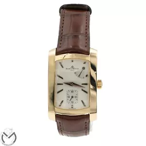 Orologio BAUME & MERCIER Hampton Milleis Power Reserve 65302 Oro 18 kt 750 ca... - Foto 1 di 10
