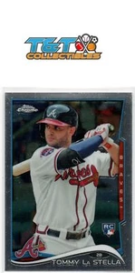 2014 Topps Chrome Update #MB-14 Tommy La Stella Atlanta Braves RC 93 - Picture 1 of 1