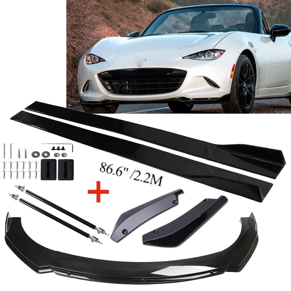 For Mazda Miata MX-5 NA NB Front Bumper Lip Spoiler Side Skirts Rear Lip - Изображение 1 из 4