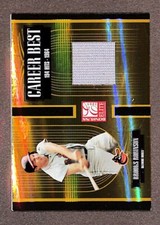 2005 Donruss Elite Career Best Jersey Brooks Robinson Gold /50 #CB-7 Game Used