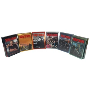 Lot Sopranos HBO TV Series DVD Seasons 1-6 Part 1 Only Missing Season 6 Part 2 - Picture 1 of 8