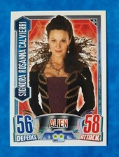 Doctor Who Alien Attax: Rosanna Calvierri, 100