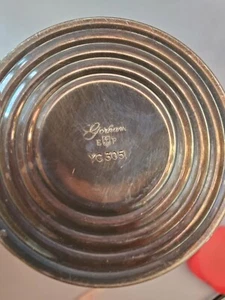 Gorham EP Yc3051 Silver Plated Footed Trumpet Bud Vase - Picture 1 of 7