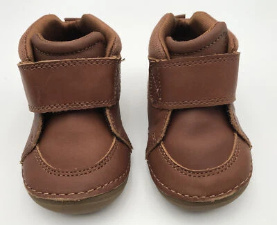 Кроссовки Stride Rite для мальчика ясельного возраста 4,5 Вт Soft Motion SM Mateo First Walker коричневые - Изображение 1 из 4