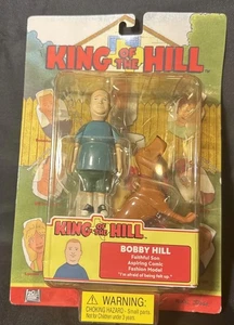 King of the Hill BOBBY HILL Action Figure Toycom NOS Vintage RARO - Foto 1 di 12