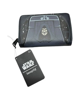 Cartera Loungefly Star Wars Cosplay Darth Sidious Exclusiva Negra ¡Nueva! (B31) - Imagen 1 de 7