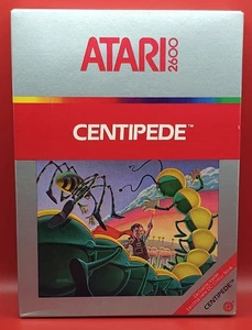 CENTIPEDE Atari 2600 1982 Cartridge CIB Complete In Box SUPER Clean Video Game - Picture 1 of 8