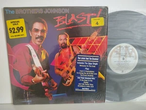 THE BROTHERS JOHNSON - "BLAST! / SHRINK w/ HYPE STICKER! / A&M RECORDS 1982 - Imagen 1 de 4
