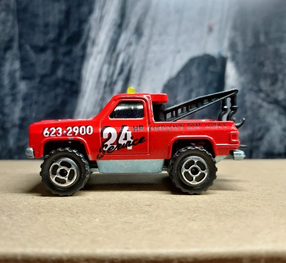 Camión de remolque Majorette Movers serie 200 #228 4x4 rojo como nuevo suelto Foto 1 de 1