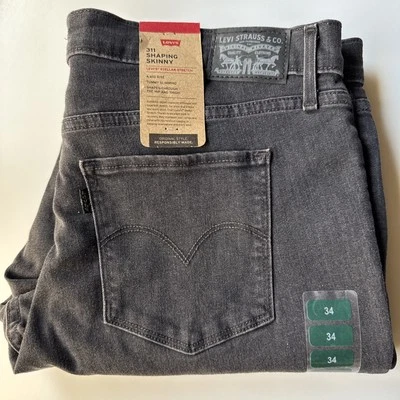 Levi's Ladies 311 Skinny Shaping Denim Size 34 x 30 Dark Horizon - Image 1 of 4