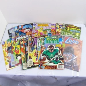 19pc Lot Vintage 1990's DC Comic Books Newsstand High-Grade Superman Batman - Picture 1 of 9