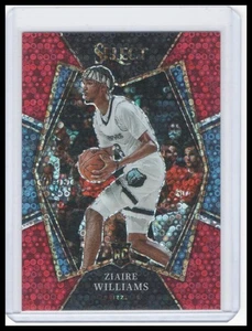 Panini Select 2021-22 - Ziaire Williams - Red Disco Prizms Rookie #/49 - Imagen 1 de 2