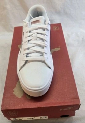 Zapatillas deportivas Puma Smash Platform V3 para mujer talla 8,5 blanco rosa nuevas Foto 1 de 4