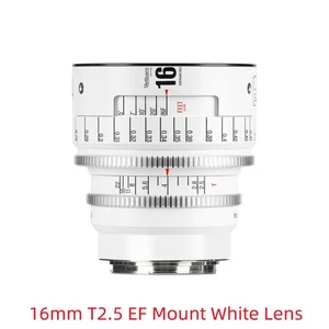 7Artisans 16mm T2.5 Large Aperture Full Frame Cine Lens for EF Mount Cine Camera - Picture 1 of 10