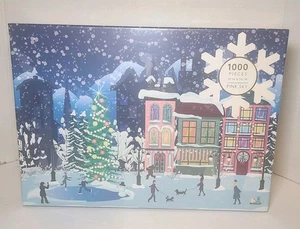 Pink Sky Skating Season 1000 Piece Puzzle by Argentos 2022 NEW Jigsaw - Picture 1 of 5