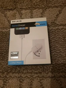 Belkin F8Z414TTP Swivel Charger New For Apple iPad iPhone - Picture 1 of 2