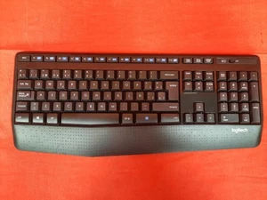 Logitech K345 Wireless Combo Full-Sized Keyboard Spanish No Receiver Good 8641 - Picture 1 of 3