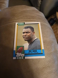 Carta Calcio 1990 Topps Traded Eric Green Rookie #37T Come Nuova SPEDIZIONE GRATUITA - Foto 1 di 2