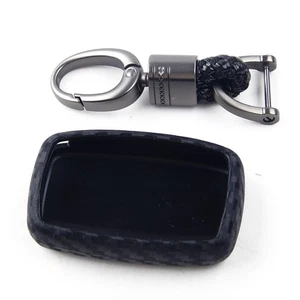 Carbon Fiber Style Replace Remote Key Case Fob fit for Land Rover Range Rover we - Picture 1 of 4