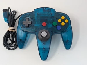 Nintendo 64 N64 Funtastic Ice Blue Clear Controller NUS-005 - 9/10 Joystick - Bild 1 von 1