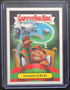 2018 Topps Garbage Pail Kids 80s Horror Sticker Insomni Zach 5a of 15 - Picture 1 of 2