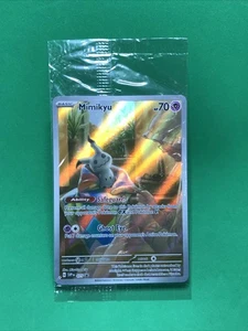 Mimikyu 075 Full Art Black Star Promo Paldean Fates SEALED Pokémon TCG - Picture 1 of 4