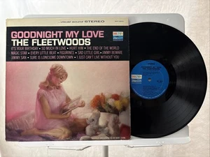 The Fleetwoods - Goodnight My Love - Original 1963 Stereo Vinyl LP - VG/VG - Picture 1 of 8