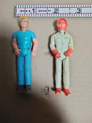 Lot Of 2 Vintage 1979 Tonka Truck Action Figure Toy Guy 4" Driver  - Image 1 of 4