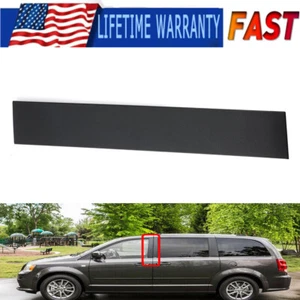 For 08-16 Town Country Grand Caravan Driver Side Door B Pillar Applique Front - Picture 1 of 9