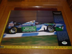 MICHAEL SCHUMACHER 1994 BENETTON LPR BRAKE & CLUTCH HYDRAULICS AUTOSPORT POSTER - Picture 1 of 6