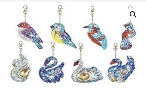 Diamond Painting Keychain Kit-Birds - Picture 1 of 11