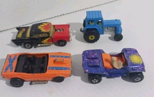 Lote De Colección Matchbox Leskey Revin Rebel Rolamatic Beach Tolva Ford Tractor 57 Chevy - Imagen 1 de 10