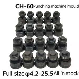 CH-60 Punching Mould Hydraulic Punch Round Die Stainless Steel Punching Machine - Picture 1 of 6