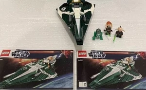 LEGO 9498 Star Wars Saesee Tiin's Jedi Starfighter 100% Complete + Instructions - Picture 1 of 11