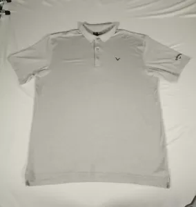 Callaway Polo Opti-Dri Polo Shirt Adult XL Short Sleeve 1/4 button Mens - Picture 1 of 11