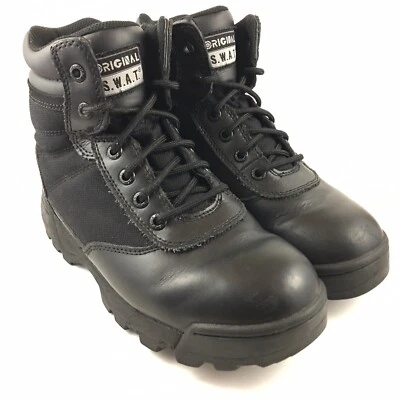 Original SWAT Classic 6” Side Zip Boots #116401 Black Womens Size 6.5 - Image 1 of 4