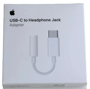 Genuine Apple USB-C to 3.5mm Headphone Jack Adapter for iPad iPhone iMac MacBook - Picture 1 of 6