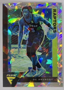 OG Anunoby 2020-21 Flux Basketball #167 Cracked Ice Prizm-Toronto Raptors-NBA 