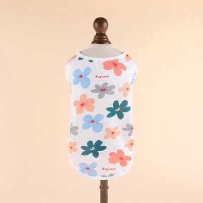 Large Dogs T-shirt Pet Clothes Dog Clothes Big Dog Vest Thin Dog Clothes Fashion - Image 1 of 4