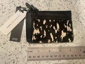 Aimee Kestenberg ALIA SKINNY ID CASE in STATIC HAIRCALF * NWT * $58 Retail - Picture 1 of 6