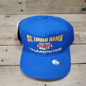 St Louis LA Rams Champions XXXIV Hat Game Day Gameday NWT NEW - Picture 1 of 7