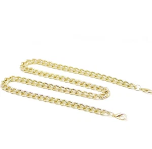 Soporte de cadena para máscara y gafas de oro grueso - Imagen 1 de 4