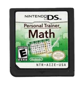 Personal Trainer Math Nintendo DS 2009 Authentic Official Seal USA No Case - Picture 1 of 4