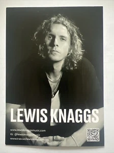 LEWIS KNAGGS Official Promo Card Flyer - Picture 1 of 1