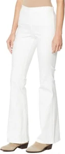 Skinnygirl Beverly Hills Flare Pull-On Pant White 31 NEW (842) - Picture 1 of 1