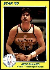 1984-85 Star Court Kings Jeff Ruland Washington Bullets #2